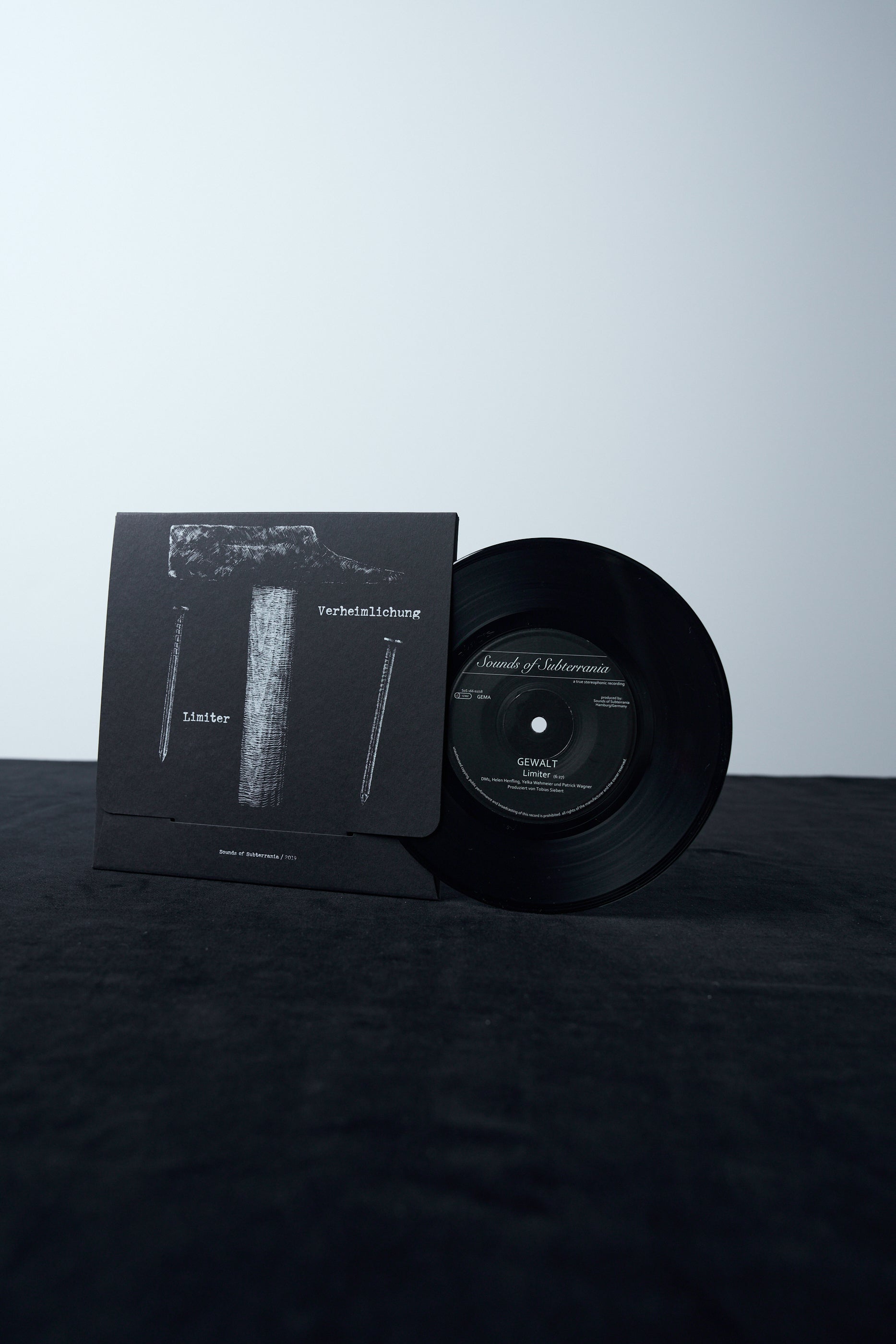 Gewalt "Limiter / Verheimlichung" 7Inch Vinyl
