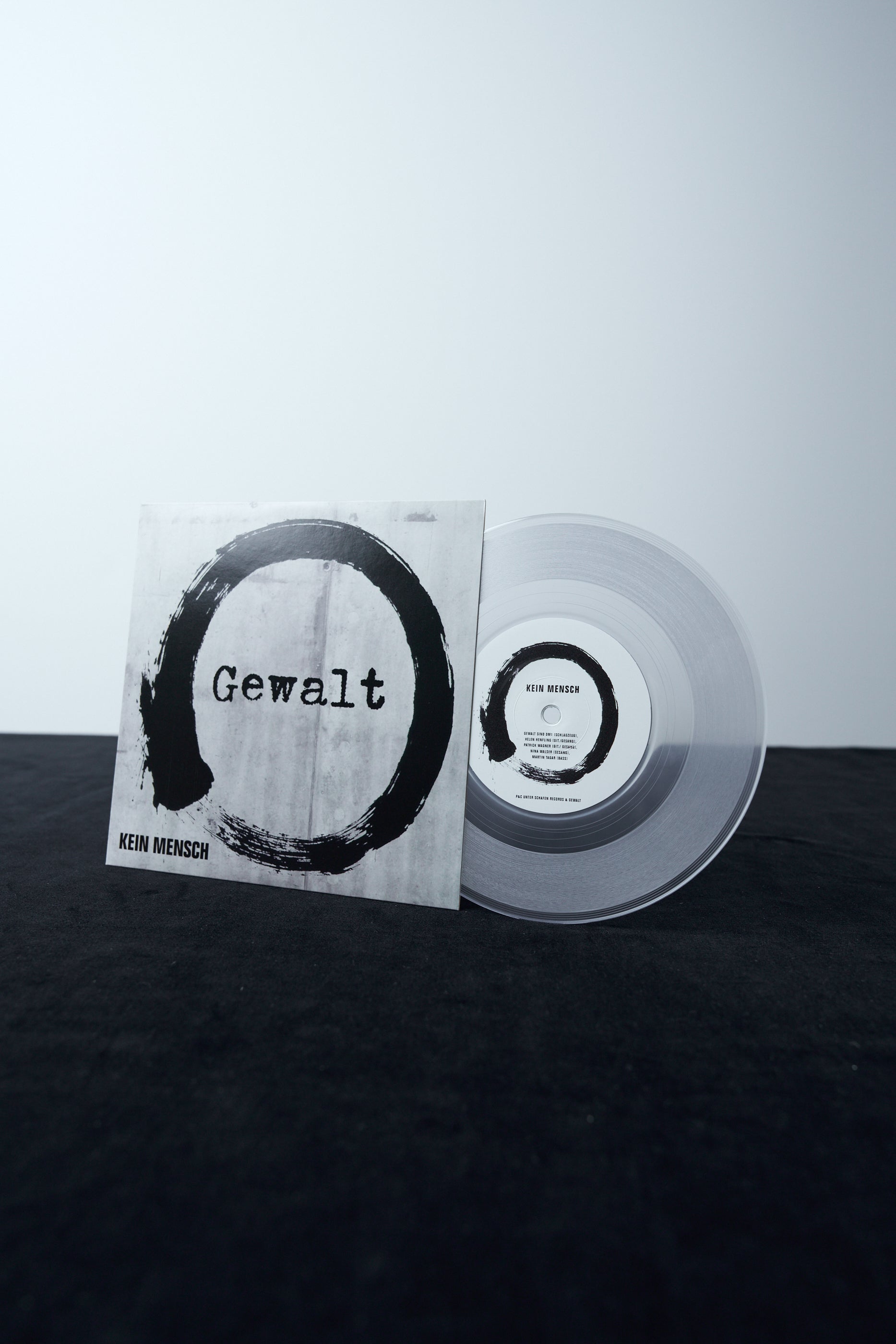 Gewalt "Pawlow / Kein Mensch" 7Inch Vinyl