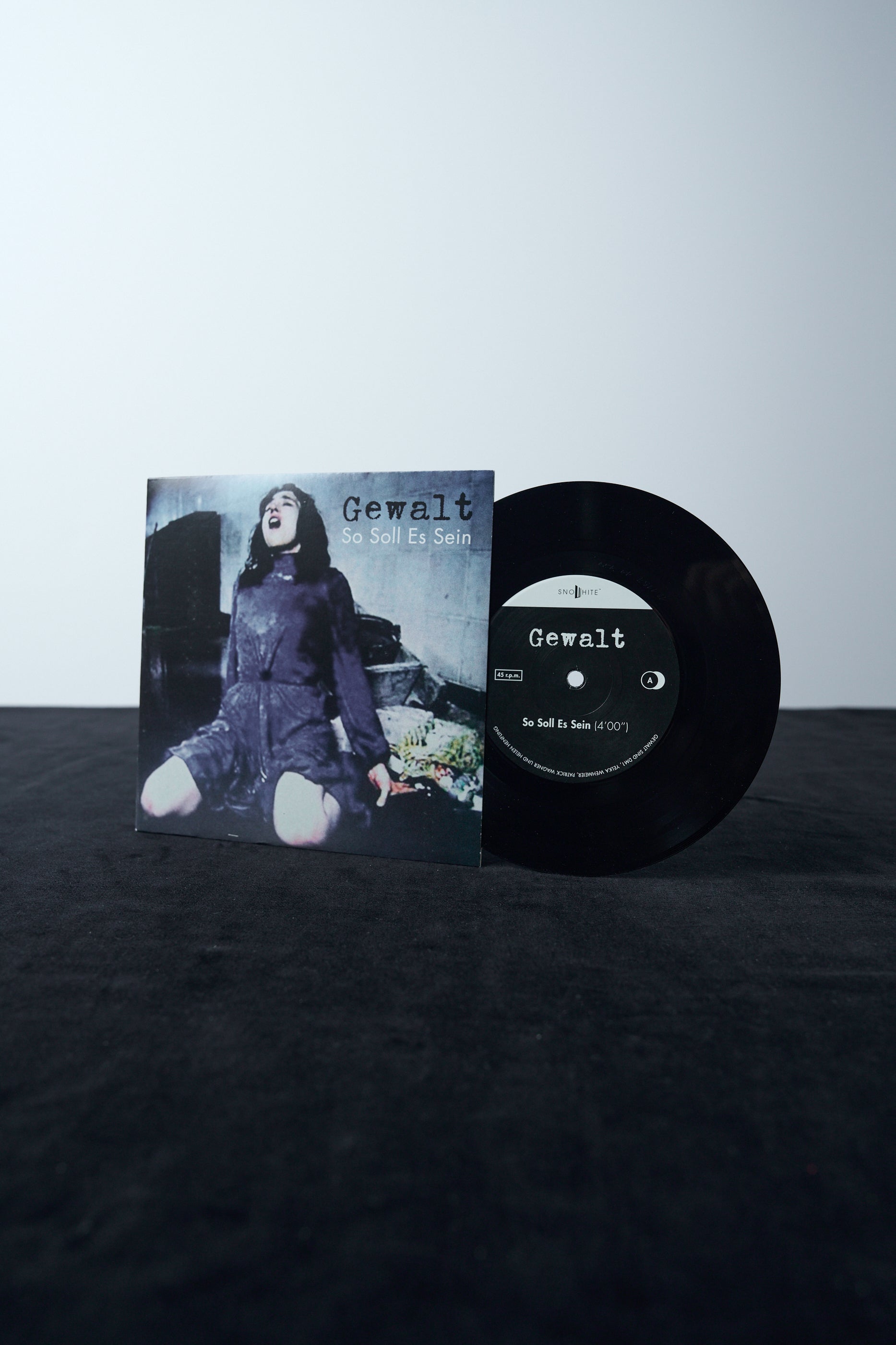 Gewalt "So soll es sein" 7Inch Vinyl (2016)