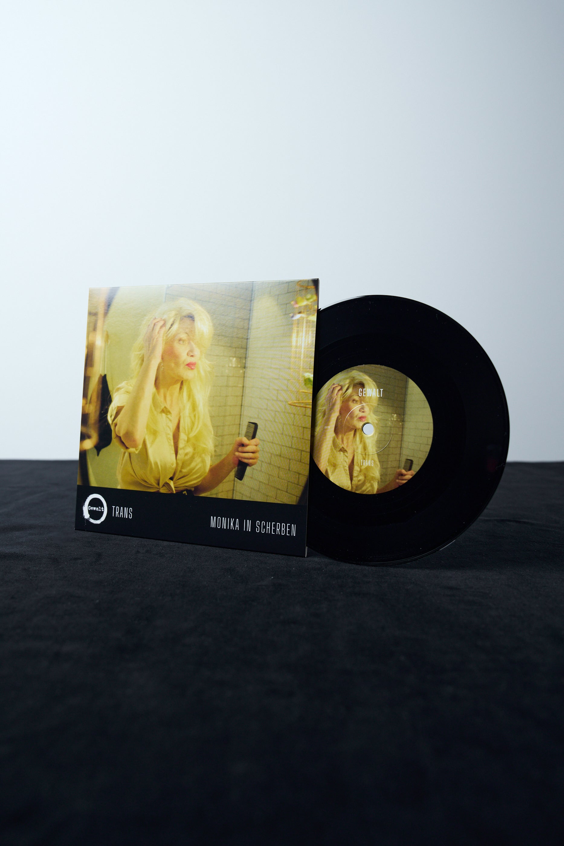 Gewalt "Trans / Monika in Scherben" 7Inch Vinyl