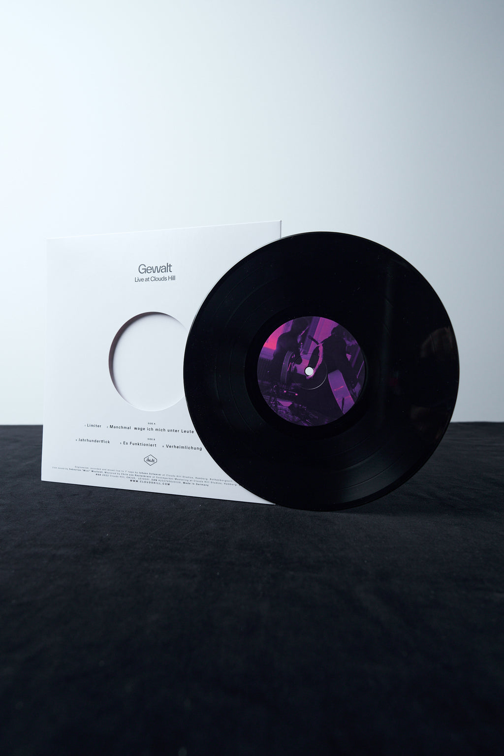 Gewalt "Live at Clouds Hill" 10Inch Vinyl