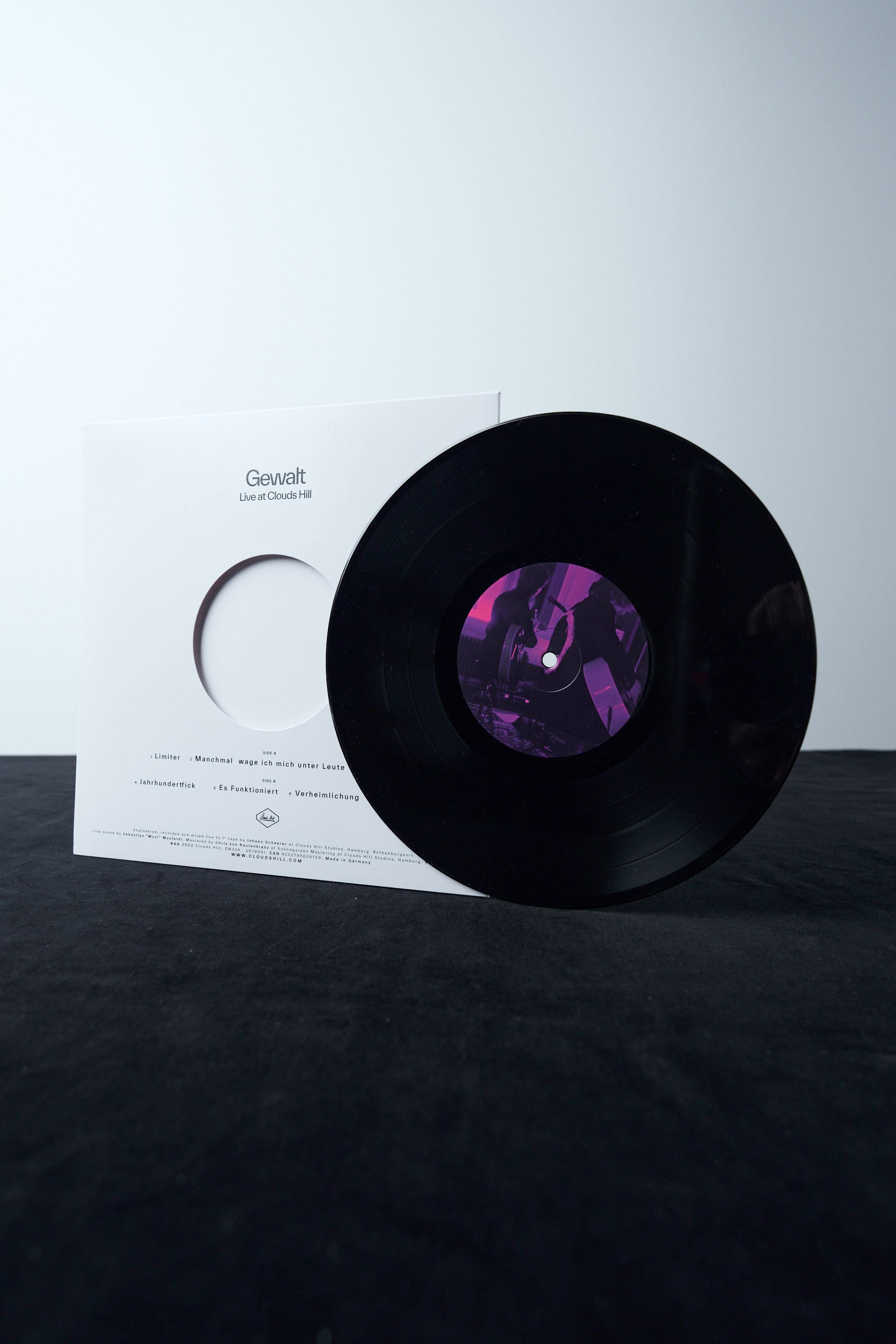Gewalt "Live at Clouds Hill" 10Inch Vinyl